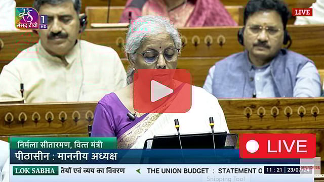 WATCH | Budget 2024 Key Highlights: Nirmala Sitharaman Presents The Union Budget Of India